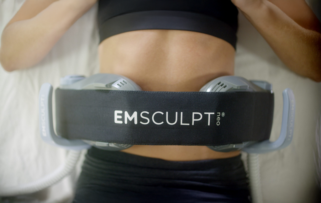 EMSCULPT NEO body contouring treatment for muscle building and fat reduction in Morehead City NC